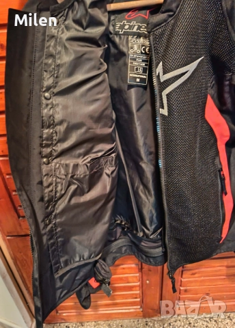 Летно мъжко мото яке Alpinestar, снимка 3 - Якета - 52682401