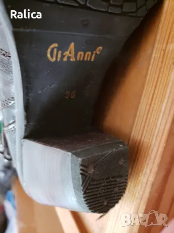 Gi Anni ботуши от дебела естествена телешка кожа, снимка 6 - Дамски ботуши - 47362505