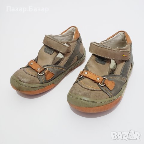 PONKI Понки Детски Кожени Сандали обувки Естествена Кожа 24-25 15.5см