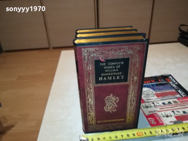 WILLIAM SHAKESPERE-ЗАПАЛКА/МУЗИКАЛНА-ВНОС SWISS 0709251104, снимка 6 - Антикварни и старинни предмети - 51631087