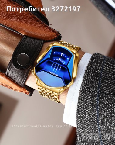 Нов! Модерен дизайн кварцов часовник! Relgio Masculino BINBOND кварц! , снимка 4 - Мъжки - 40436331