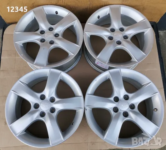 16’’5x100 originalni za subaru 16”5х100 оригинални за субару-№522, снимка 13 - Гуми и джанти - 48329416