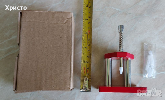 Часовникарска преса за стрелки,инструмент, метален,нов,ремонт  на часовник , снимка 3 - Други инструменти - 36275118