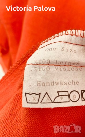 Ленена блуза/туника MARC ABBAS, снимка 9 - Корсети, бюстиета, топове - 40958999