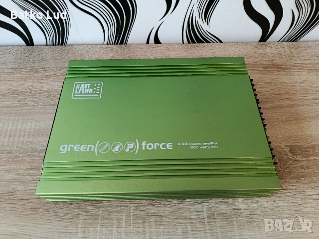 Усилвател Reveland Green Forse 1000W, снимка 2 - Ресийвъри, усилватели, смесителни пултове - 53694762
