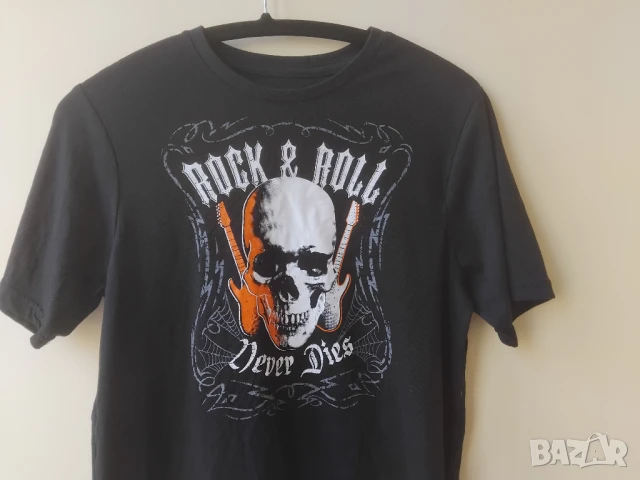 Rock Roll Never Die - НОВА оригинална тениска metal / метъл / метал