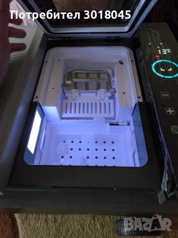 Хладилник фризер със ледогенератор на 12в и 220 промоция 620лвв, снимка 8 - Хладилни чанти - 52247049