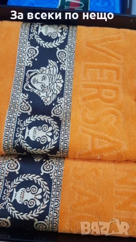 Versace Луксозни Хавлии - 2бр. в кутия - Налични Различни Цветове Код E693, снимка 3 - Хавлиени кърпи - 51150265