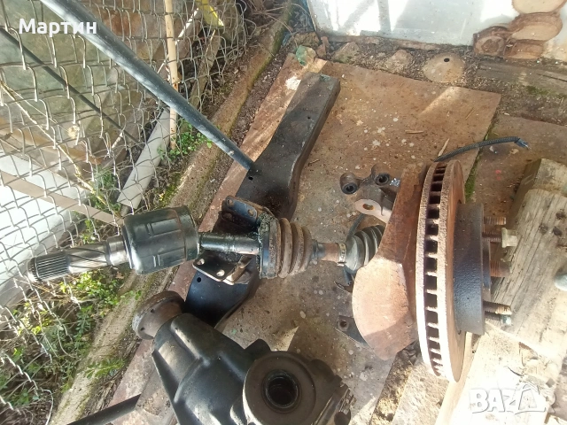 Предна лява полуоска+карета+спирачен диск+главина+шенкел за Киа Соренто-дизел 2.5 CRDI 16 V-140 к.с., снимка 4 - Части - 53823927