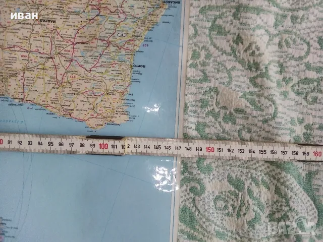 Пътна карта на Европа М 1:400000, снимка 8 - Други ценни предмети - 50393329