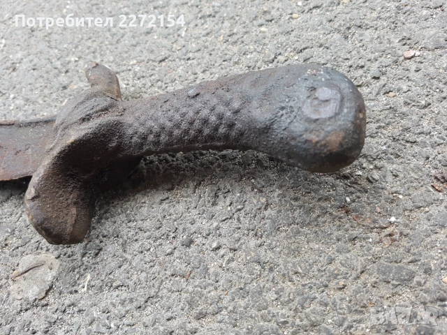 Османски меч ятаган сабя , снимка 4 - Антикварни и старинни предмети - 51388006