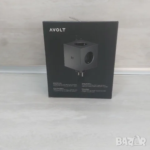 ПРЕМИУМ! Нов Дизайнерски Разклонител Куб Avolt Square 2 (Stockholm Black) с 2 х USB-C PD 30W, снимка 5 - Кабели и адаптери - 56255916