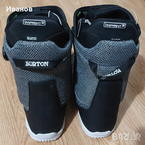 Мъжки сноуборд обувки Burton Swath Dual BOA 43.5 , снимка 4 - Зимни спортове - 53389606