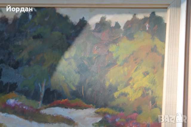 Стара Шведска картина автор Осуалд Шалин , снимка 7 - Колекции - 41447780