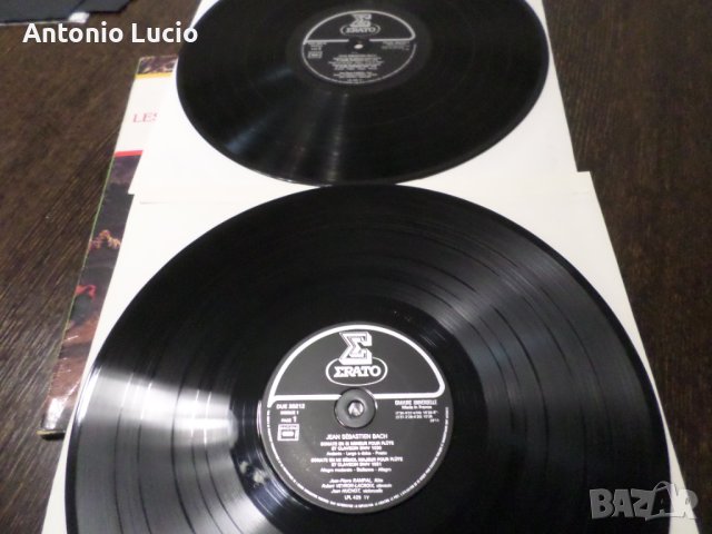 J.S.Bach - les Sonates pour Flute et Clavecin , снимка 4 - Грамофонни плочи - 40737964