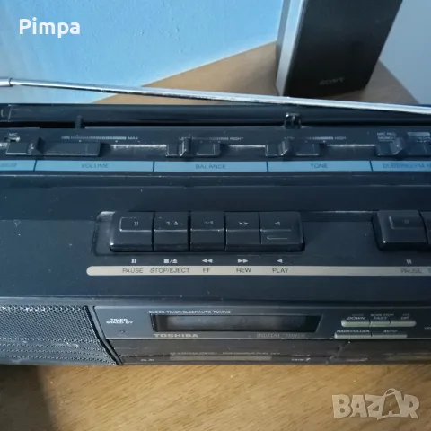 Toshiba rt-8539 радиокасетофон, снимка 5 - Радиокасетофони, транзистори - 55929357