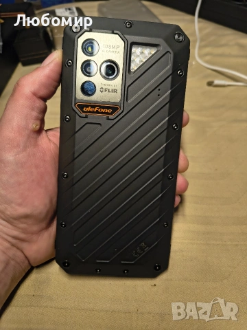 Мобилен телефон Ulefone Power Armor 18T Ultra черен, 5G, Термокамера, 12GB /512GB, Android 13, снимка 5 - Други - 53837534