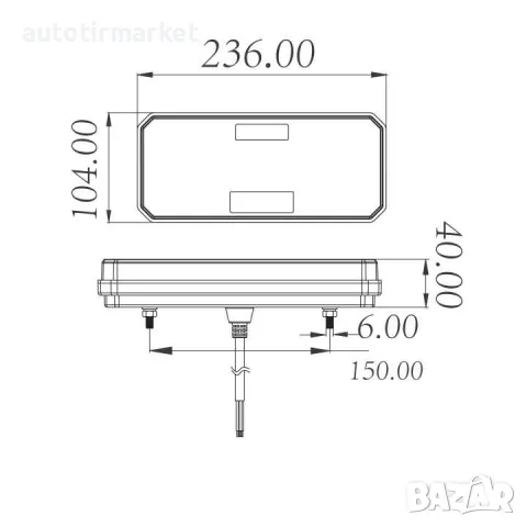 Стоп LED ЛЕД неонова светлина – T483, снимка 5 - Аксесоари и консумативи - 56054746