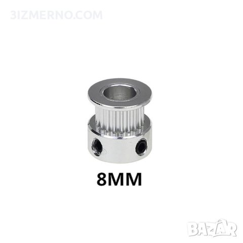 Ролка с 20 зъба D8mm за ремък GT2 6mm, снимка 2 - Консумативи за принтери - 41737785