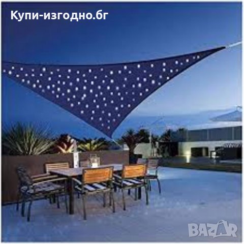 Слънчезащитна соларна тента ,, Звездно небе,'' от Living Garden Germany , снимка 6 - Други - 34172285