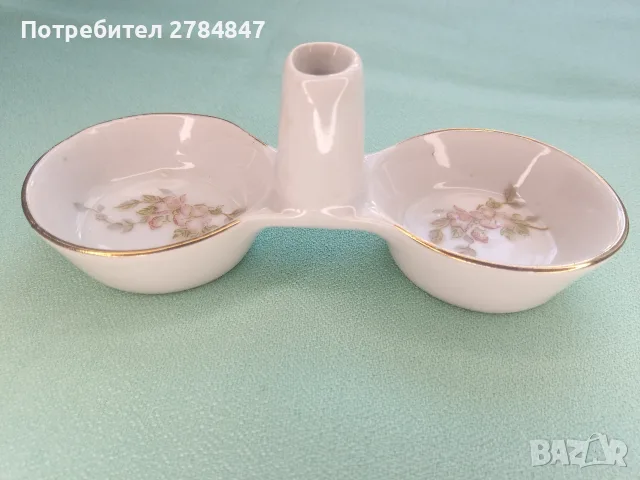 Порцеланова солничка от социализма , снимка 12 - Сервизи - 56106469