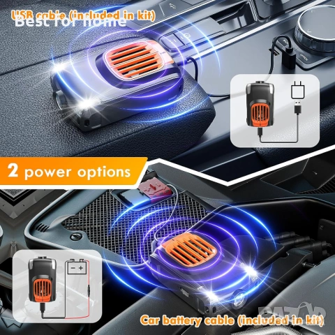 Репелент против белки за кола, захранване 2 в 1, снимка 6 - Друга електроника - 53317467