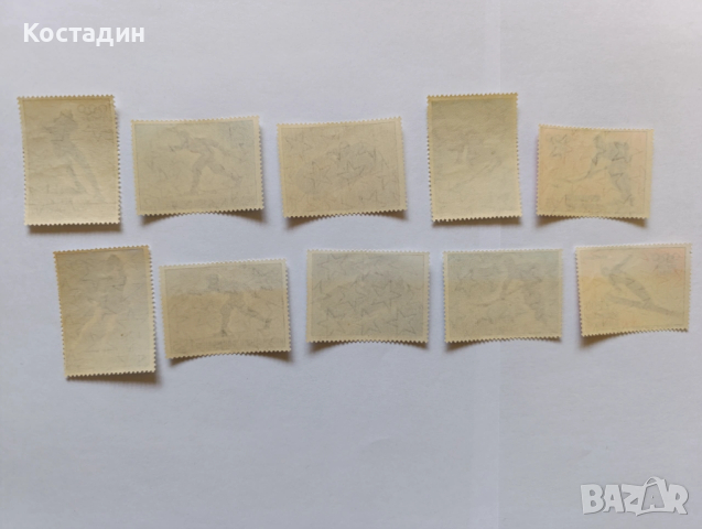 Пощенски марки Сан Марино 1956, снимка 5 - Филателия - 48405784