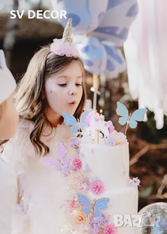 Свещ за торта, Еднорог, снимка 3 - Декорация - 49793519