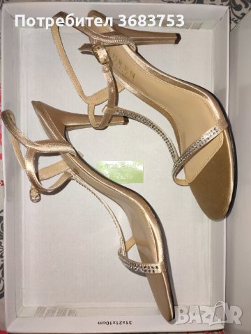 Ralph Lauren сандали с кристали,камъни,нови,размер 36.5-37, снимка 5 - Дамски елегантни обувки - 40439329