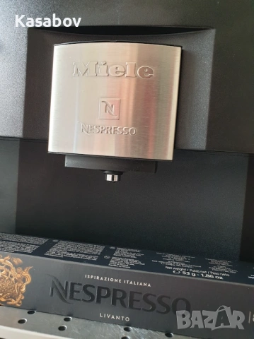 Miele Nespresso Кафемашина за вграждане Кафеавтомат Миеле, снимка 2 - Кафемашини - 53614144