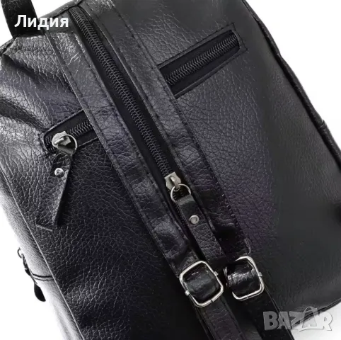 Мини кожена дамска раница , снимка 2 - Чанти - 48359052