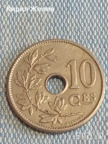 Стара монета 10 сантима 1904г. Кралство Белгия за КОЛЕКЦИОНЕРИ 41137