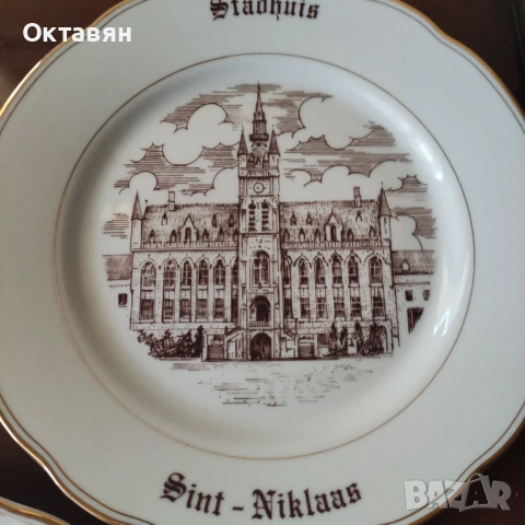 Порцеланови чинии за стена, снимка 6 - Декорация за дома - 53227249