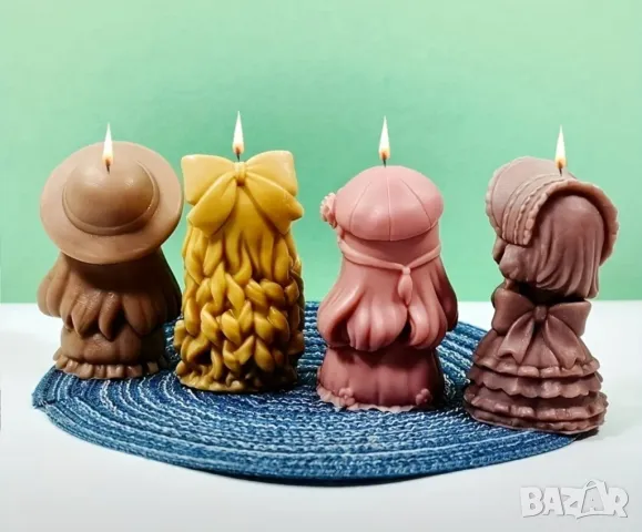 Комплект молдове принцеси 4 броя НАМАЛЕН, снимка 2 - Форми - 48605621