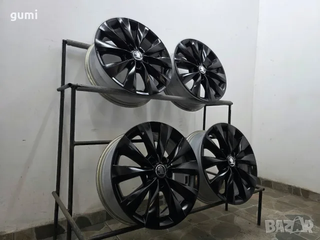 4бр 16ски джанти за SKODA 5х100мм A161585 , снимка 5 - Гуми и джанти - 56298156