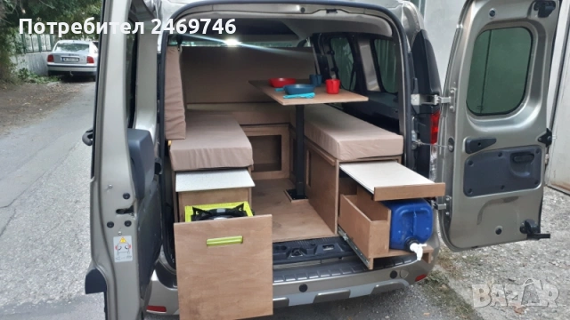 Продавам оборудване за преустройство на Dacia Dokker в миниКемпър.