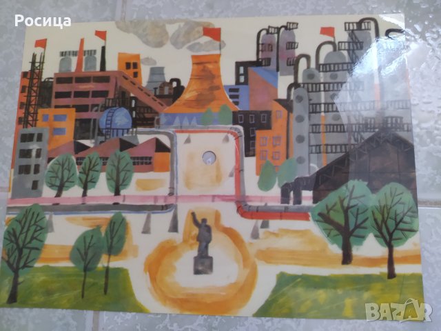 Картички грамофонни плочи на Балкантон 1966 г 5 бр различни, снимка 5 - Антикварни и старинни предмети - 41367770