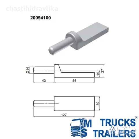 Комплект панти за заваряване Ø14, снимка 2 - Части - 48331699