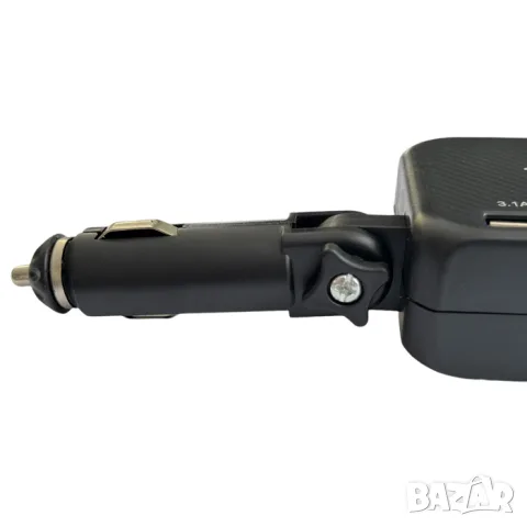 Разклонител за запалка 100W с 2 USB и Type-C порт, снимка 3 - Аксесоари и консумативи - 55863049