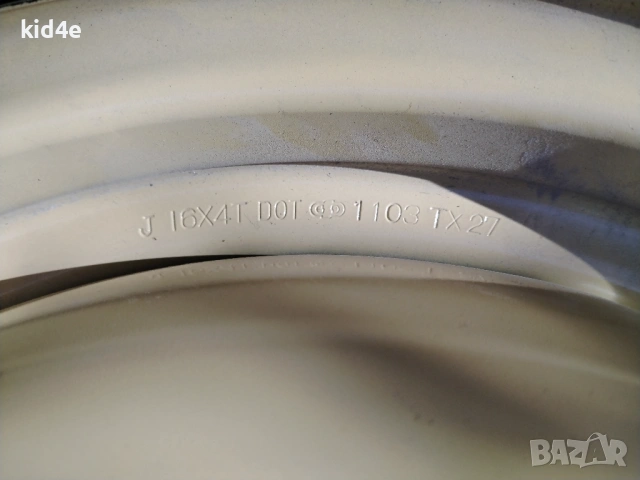 Оригинална патерица за японски автомобили 4x114,3 R16. Пловдив, снимка 4 - Гуми и джанти - 53848279