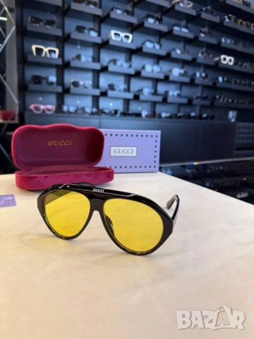 очила с черен обикновен калъф и ув защита gucci cartier, снимка 4 - Слънчеви и диоптрични очила - 52013997