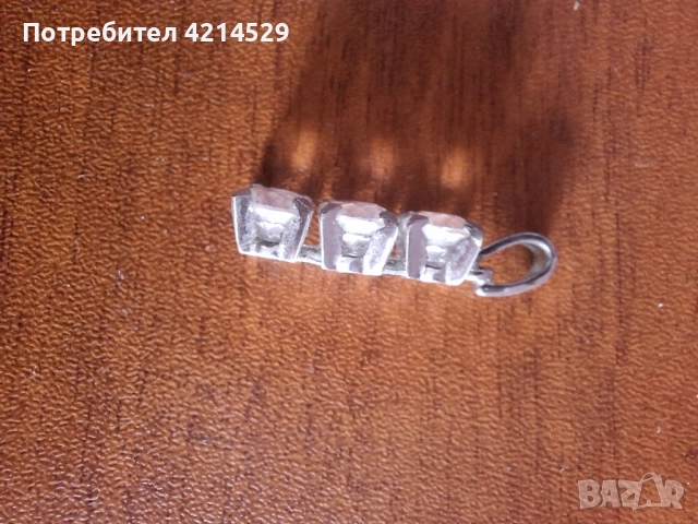 сребърна висулка, снимка 3 - Колиета, медальони, синджири - 52027228
