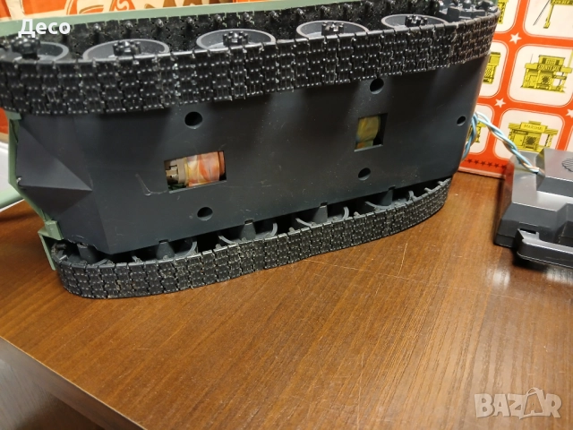 Стара руска пластмасова  играчка Танк., снимка 7 - Колекции - 51474915