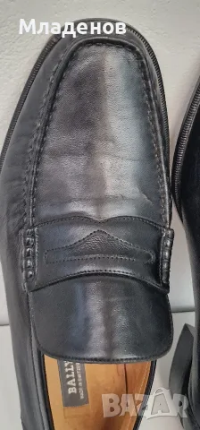 Мъжки обувки Bally 43 - 44 ., снимка 6 - Мъжки боти - 55791849