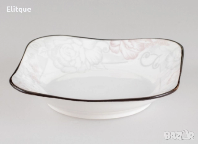 Елегантна керамична чиния, снимка 2 - Други - 52861447