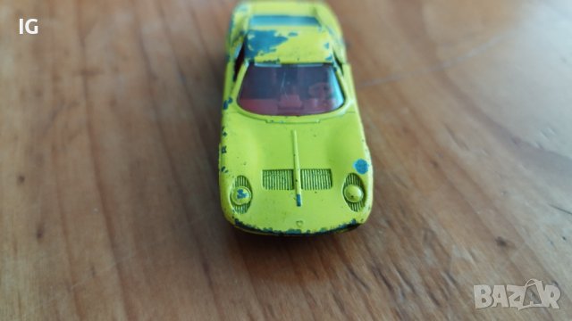 Стара количка, LAMBORGHINI MIURA, MATCHBOX, MADE IN ENGLAND, снимка 3 - Колекции - 41831819