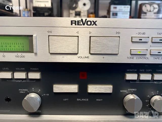 Vintage Hi-End усилвател Revox, снимка 6 - Ресийвъри, усилватели, смесителни пултове - 56131694
