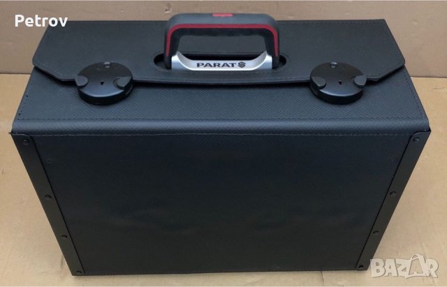 PARAT Made in Germany - ЧИСТО НОВ PROFI Куфар/Чанта за Инструменти от дебела естественна телешкакожа
