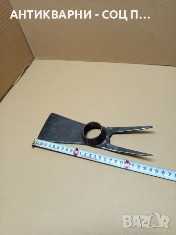 Соц Стара Ръчно Кована Мотичка Каластирка., снимка 11 - Антикварни и старинни предмети - 50659531