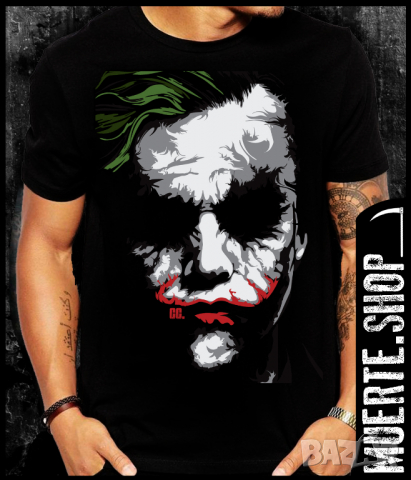 Тениска с щампа JOKER CUTOUT, снимка 1 - Тениски - 36296595